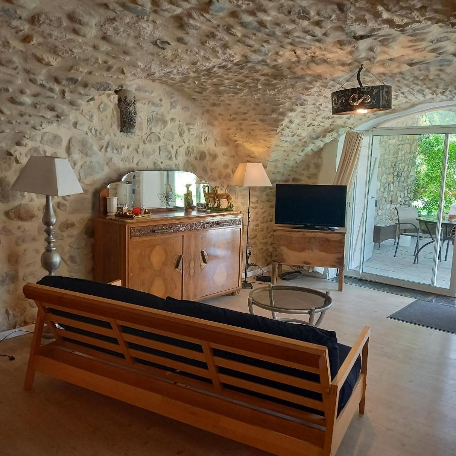 Chambres D'Hote Les Jardins De Prasserat Vallon-Pont-dʼArc Exteriör bild