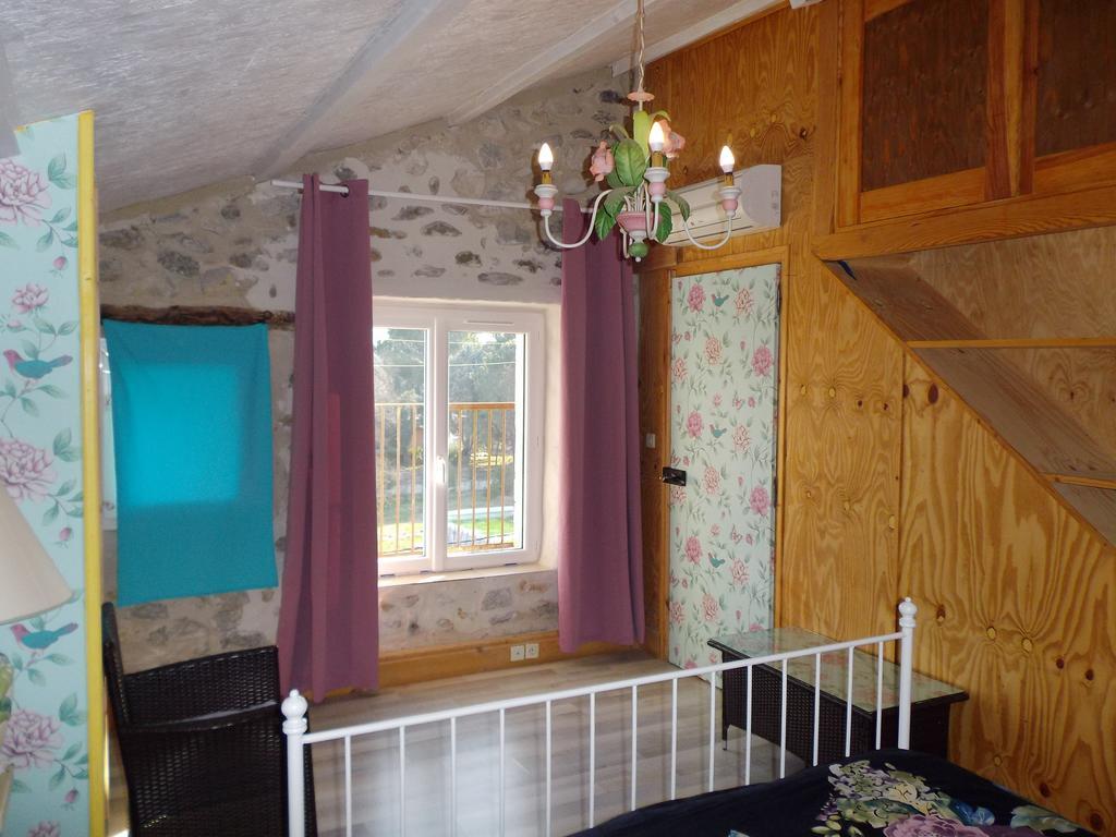 Chambres D'Hote Les Jardins De Prasserat Vallon-Pont-dʼArc Exteriör bild